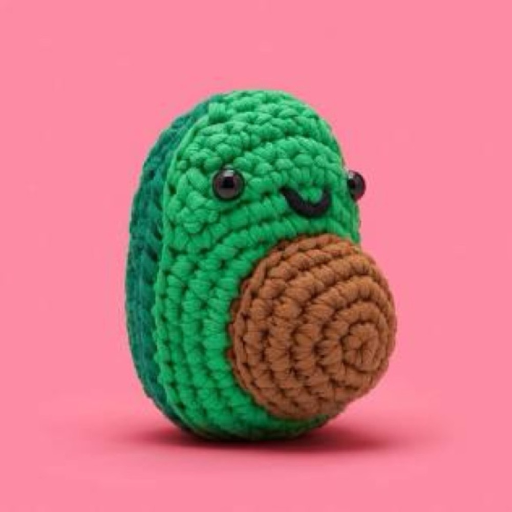 The Woobles avocado crochet kit🥑🥑